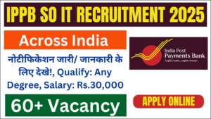 1736609847 IPPB SO IT Recruitment 2025 Notification Out For 68 Posts