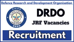 DRDO DIBT Junior Research Fellow Recruitment 2025