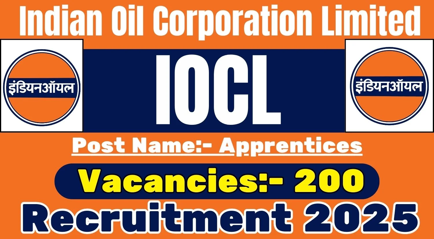 IOCL Apprentice Recruitment 2025 Notification