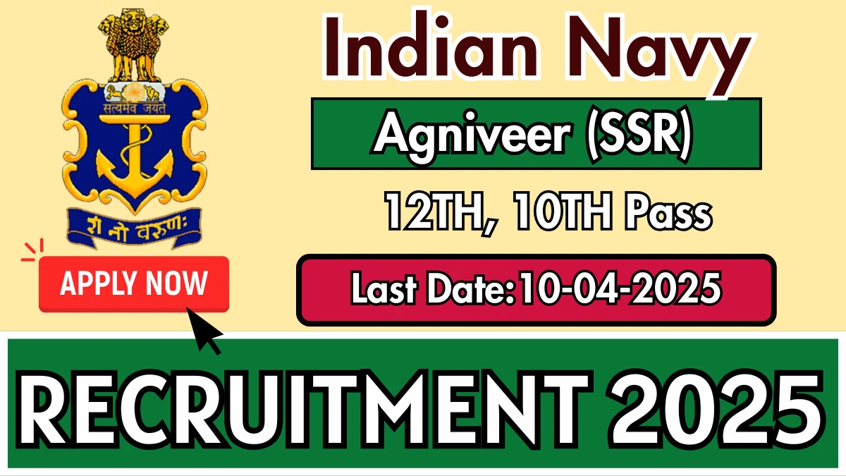 Indian Navy Agniveer Recruitment 2025