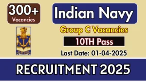 Indian Navy Recruitment 2025 for 327 Posts