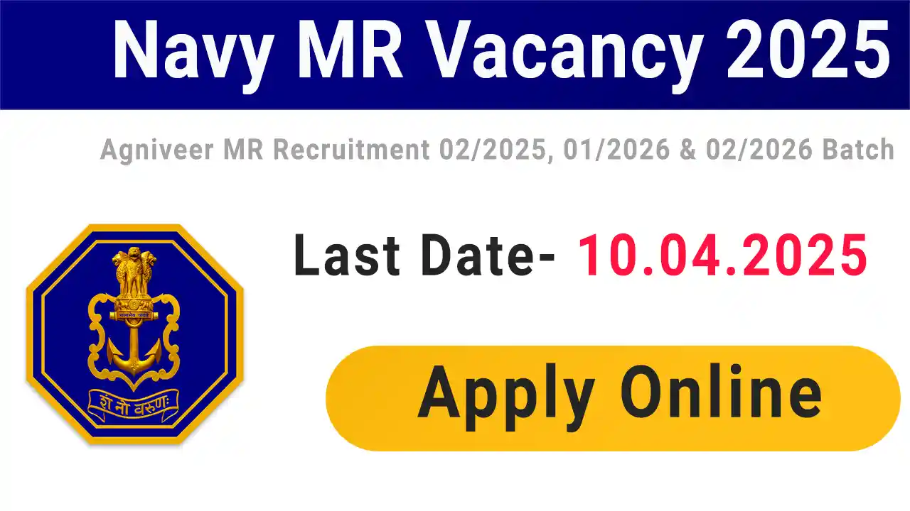 Indian Navy SSR Recruitment