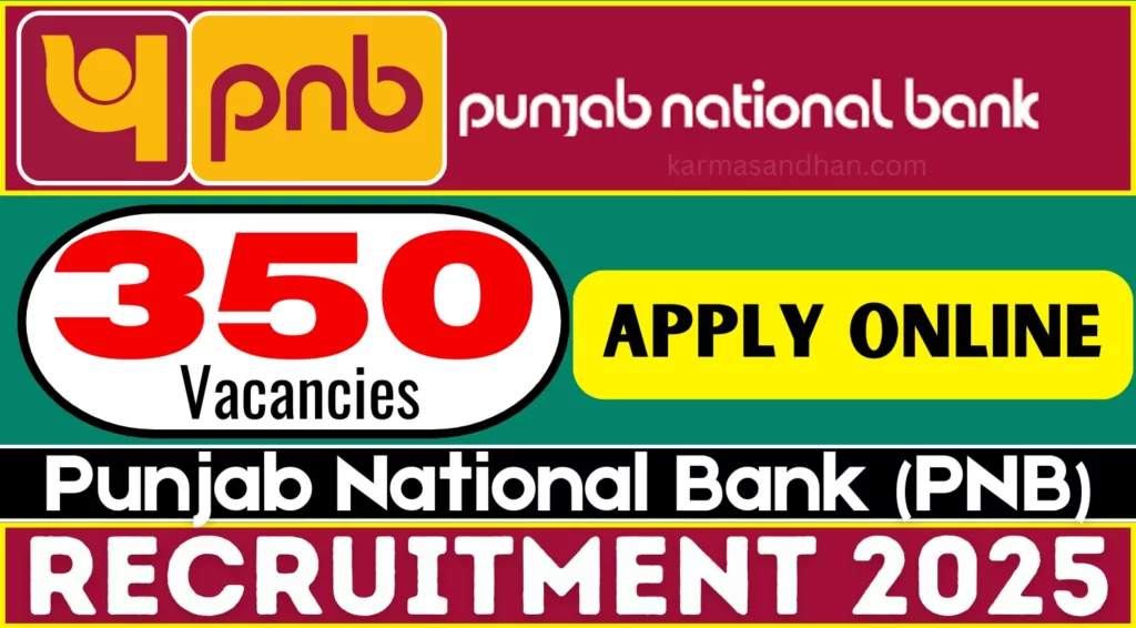 PNB Specialist Officer Recruitment 2025