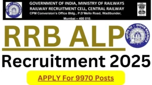 RRB ALP Recruitment 2025 Job Posts 9970 Vacancies