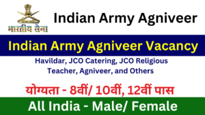 Indian Army Agniveer CCE Recruitment 2025: