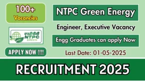 NTPC Green Energy Recruitment 2025