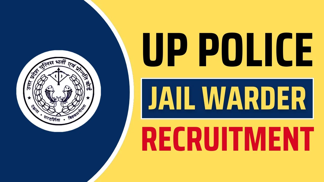 UP Police Jail Warder Recruitment 2025