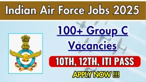 IAF Group C Recruitment 2025 for 153 Vacancies