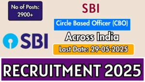 SBI Officers Recruitment 2025 for 2964 Vacancies