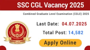SSC CGL Recruitment 2025 for 14582 Vacancies